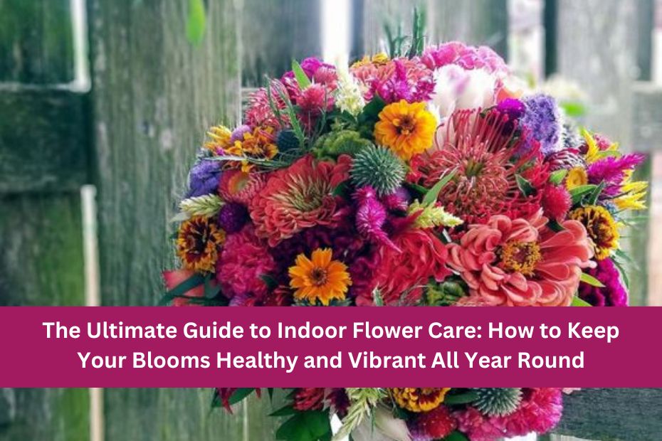 The Ultimate Guide to Indoor Flower Care: How to Keep Your Blooms Healthy and Vibrant All Year Round