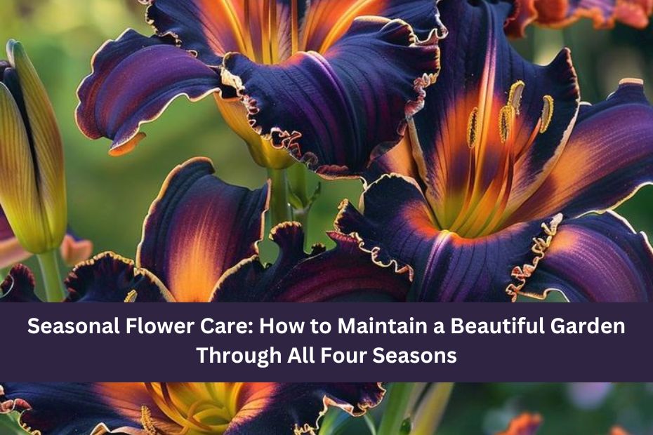 Seasonal Flower Care: How to Maintain a Beautiful Garden Through All Four Seasons